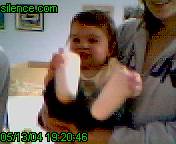 Sleeping like a baby...shhhhh!